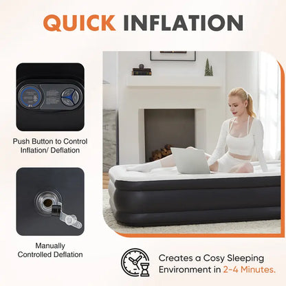 💥Best Sellers-Large Inflatable Mattress-For everyday use at home and outdoors✈️Free Shipping