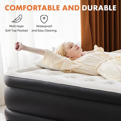 💥Best Sellers-Large Inflatable Mattress-For everyday use at home and outdoors✈️Free Shipping